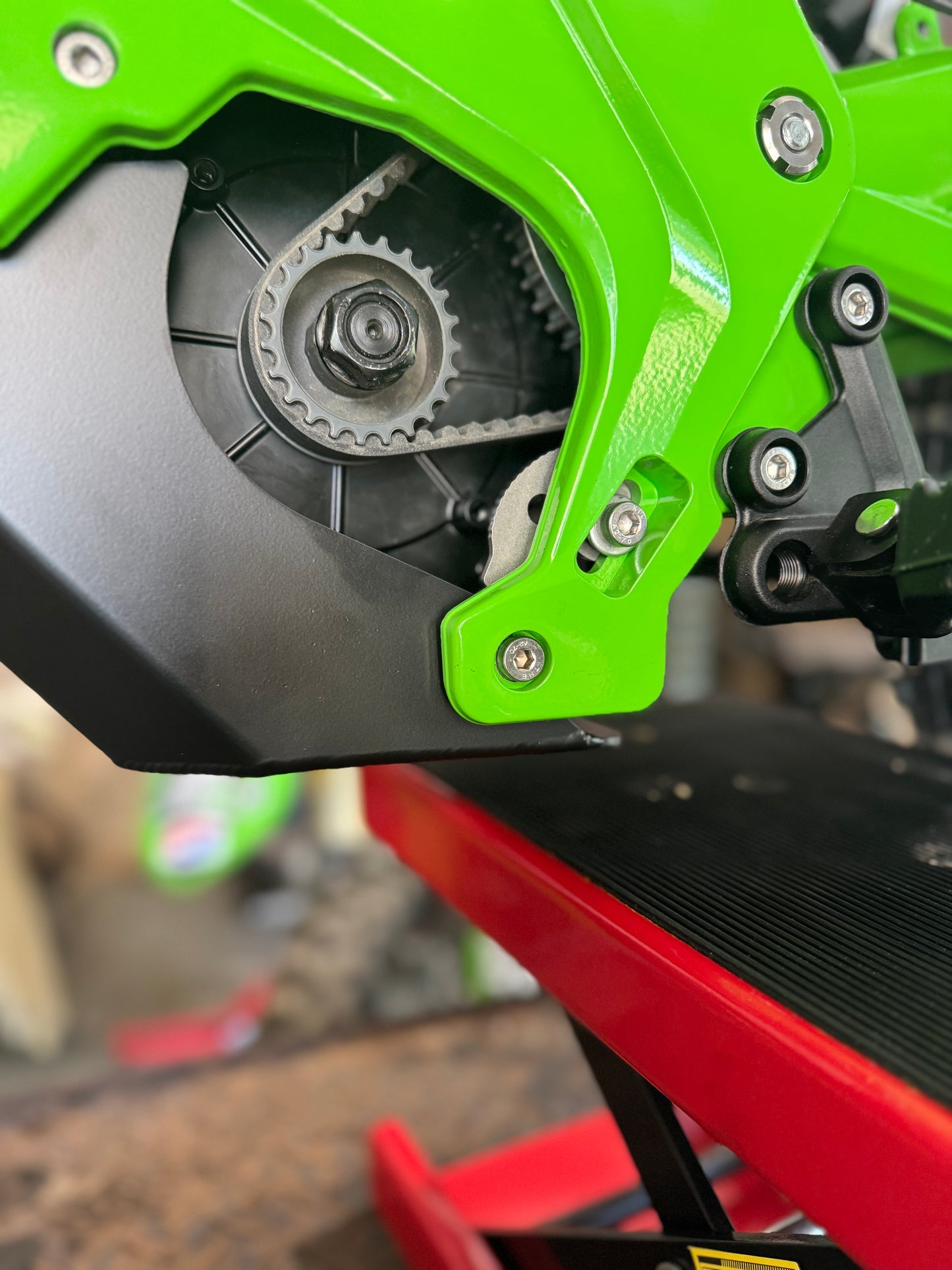 E Ride Pro HD skid plate