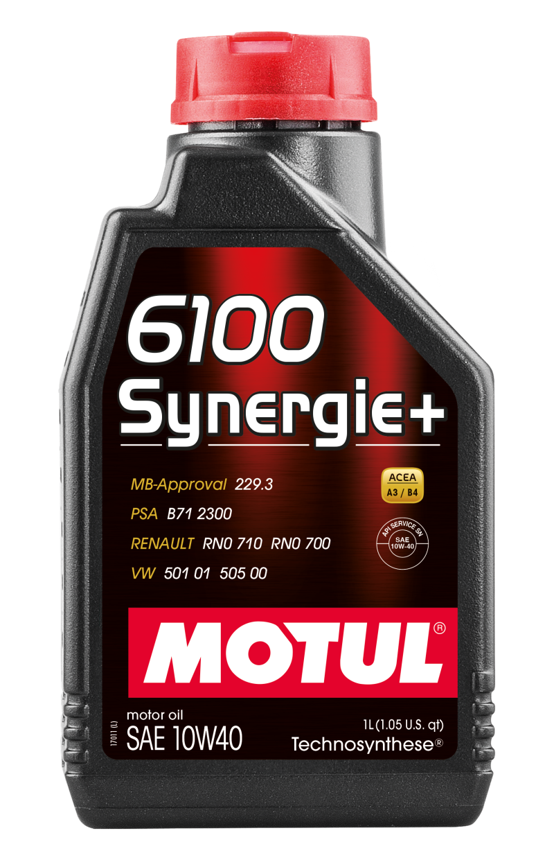 Motul 1L Technosynthese Engine Oil 6100 SYNERGIE+ 10W40 - 1L