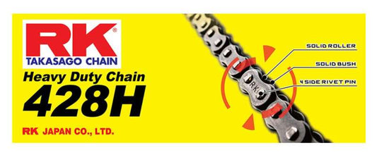 RK Chain RK-M 428H-120L - Natural