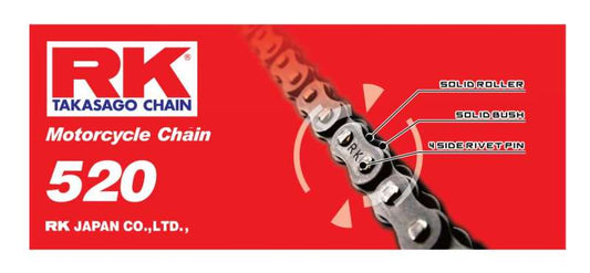 RK Chain RK-M 520-112L - Natural