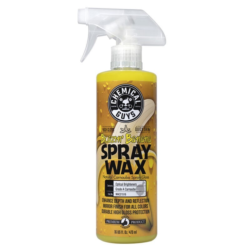 Chemical Guys Blazin Banana Carnauba Spray Wax - 16oz